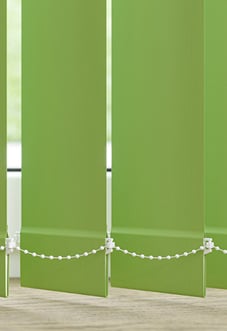 Roma (FR), Vivid Green - Vertical Blind Slats